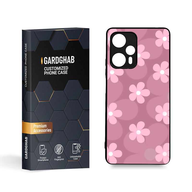 کاور گارد قاب مدل گل مناسب برای گوشی موبایل شیائومی Redmi note 12 Turbo/Poco F5