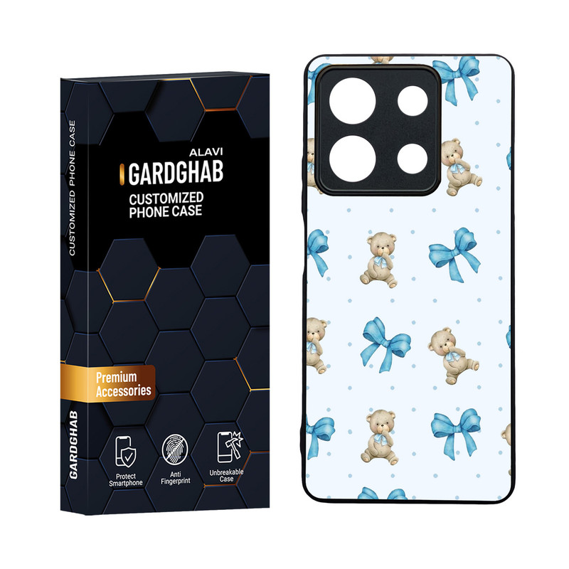 کاور گارد قاب مدل دورژله ای فانتزی مناسب برای گوشی موبایل شیائومی Redmi Note 13 5G