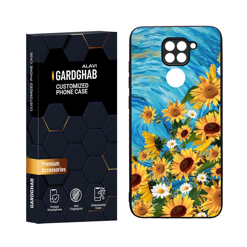 کاور گارد قاب مدل دورژله ای هنری مناسب برای گوشی موبایل شیائومی Redmi Note 9