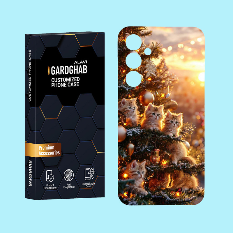 کاور گارد قاب علوی مدل هنری مناسب برای گوشی موبایل سامسونگ Galaxy A55