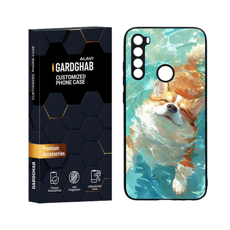 کاور گارد قاب علوی مدل دورژله ای حیوانات مناسب برای گوشی موبایل شیائومی Redmi Note 8
