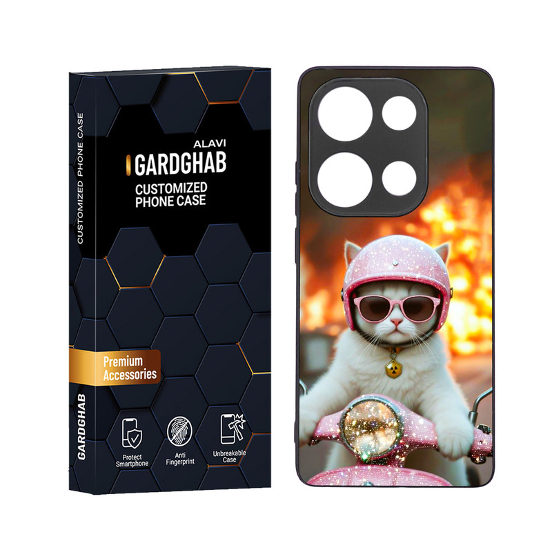 کاور گارد قاب علوی مدل دور ژله ای مناسب برای گوشی موبایل شیائومی Poco M6 Pro 4G