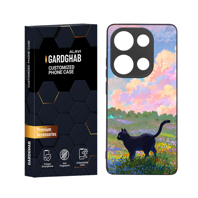 کاور گارد قاب علوی مدل دور ژله ای مناسب برای گوشی موبایل شیائومی Poco M6 Pro 4G