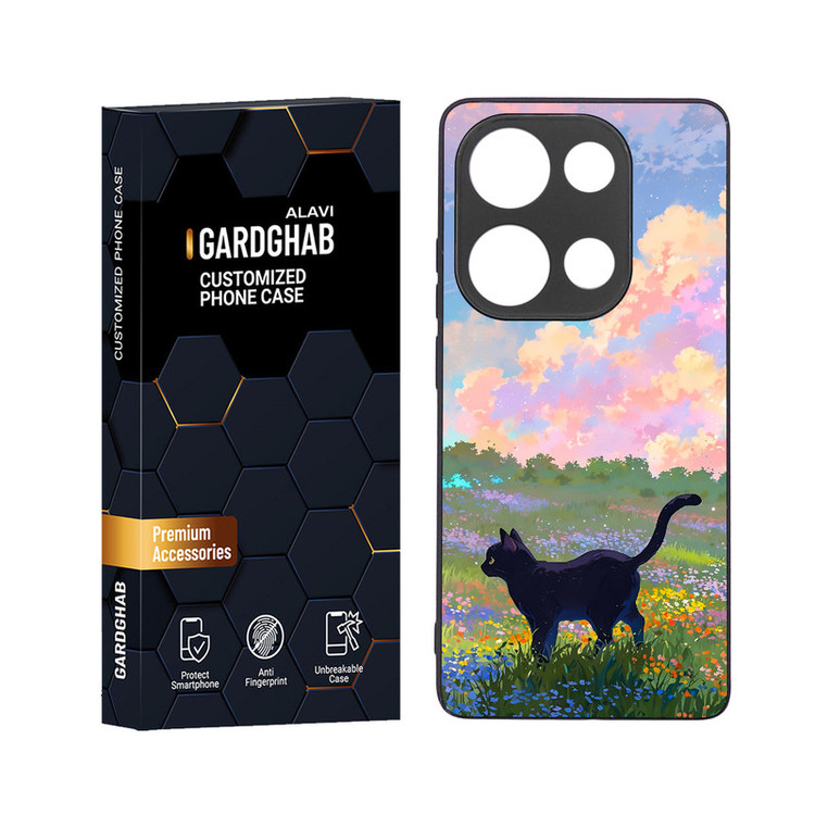 کاور گارد قاب علوی مدل دور ژله ای مناسب برای گوشی موبایل شیائومی Poco M6 Pro 4G