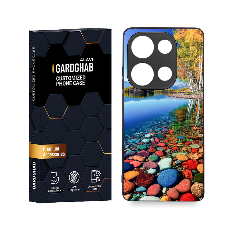 کاور گارد قاب علوی مدل دور ژله ای مناسب برای گوشی موبایل شیائومی Poco M6 Pro 4G