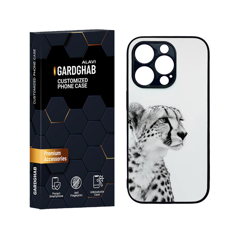 کاور گارد قاب علوی مدل دورژله ای حیوانات مناسب برای گوشی موبایل اپل iPhone 14 Pro Max