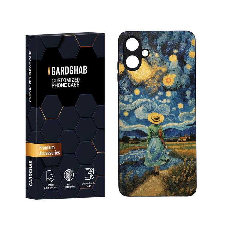 کاور گارد قاب مدل هنری مناسب برای گوشی موبایل سامسونگ Galaxy A06