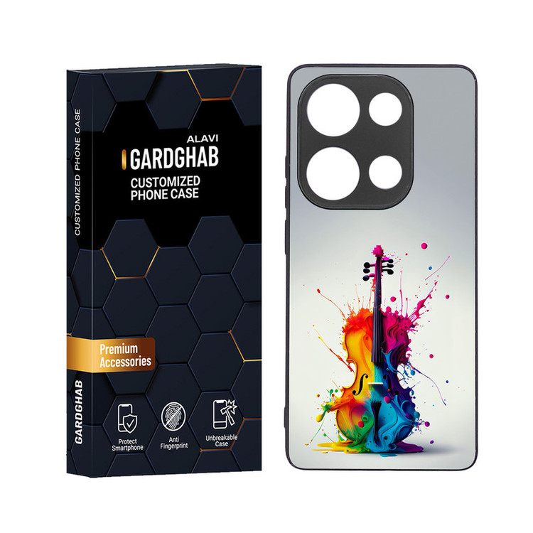 کاور گارد قاب علوی مدل دور ژله ای مناسب برای گوشی موبایل شیائومی Poco M6 Pro 4G