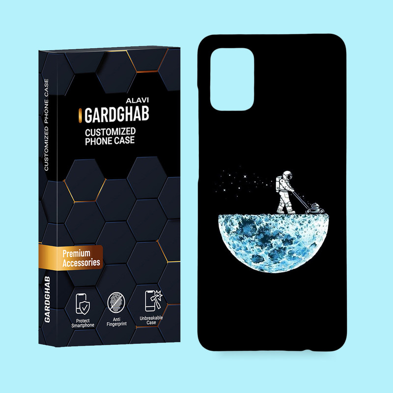 کاور گارد قاب علوی مدل کهکشان مناسب برای گوشی موبایل سامسونگ Galaxy A51
