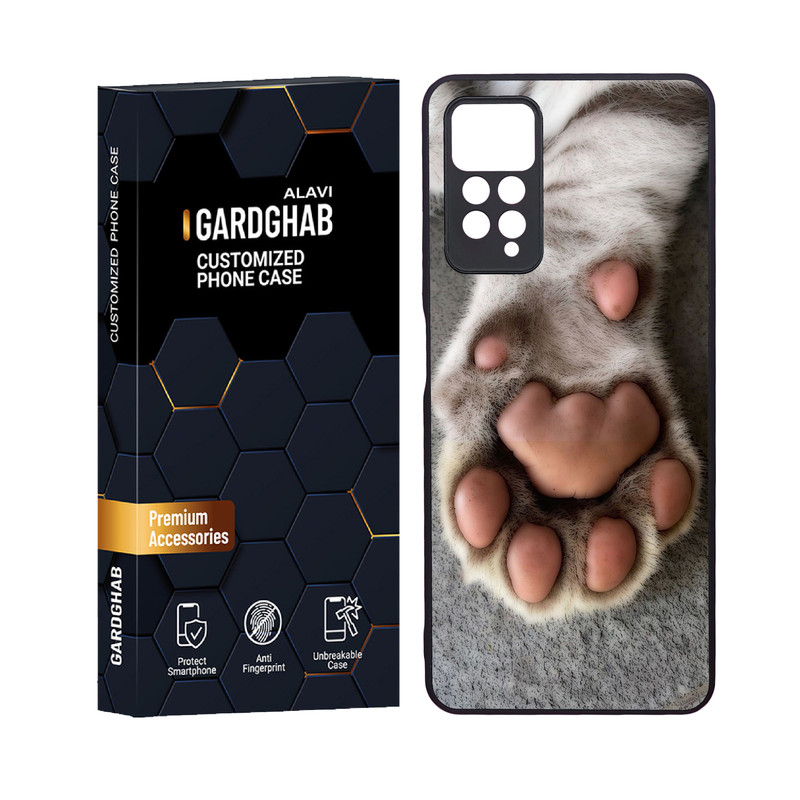 کاور گارد قاب علوی مدل دورژله ای هنری مناسب برای گوشی موبایل شیائومی Redmi Note 12 Pro 4G