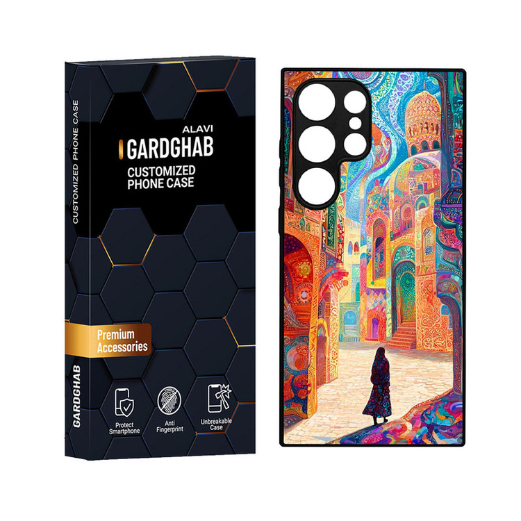 کاور گارد قاب علوی مدل دور ژله ای مناسب برای گوشی موبایل سامسونگ Galaxy S24 Ultra