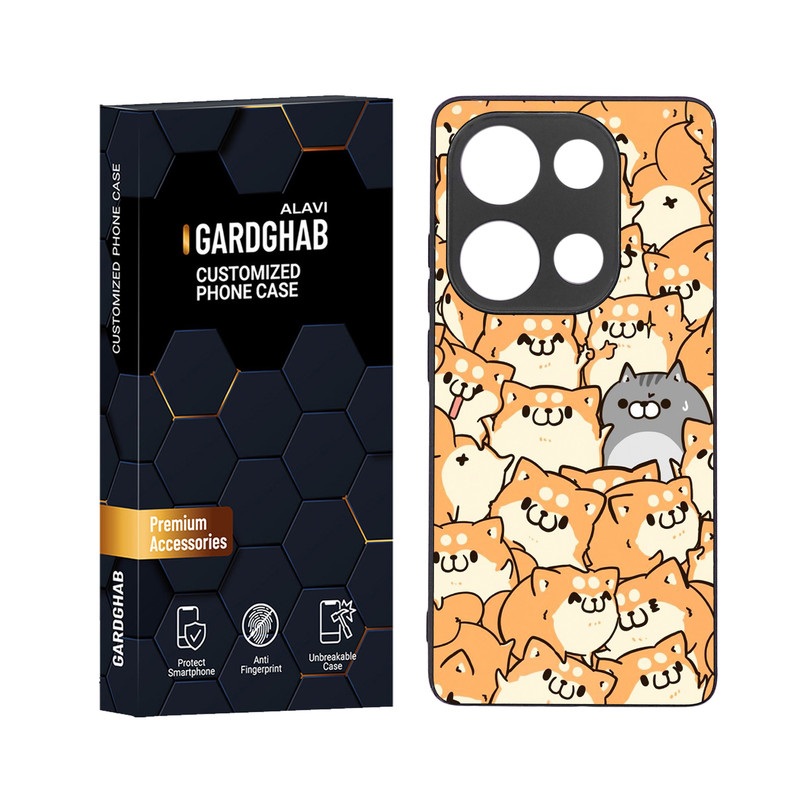 کاور گارد قاب علوی مدل دور ژله ای مناسب برای گوشی موبایل شیائومی Poco M6 Pro 4G