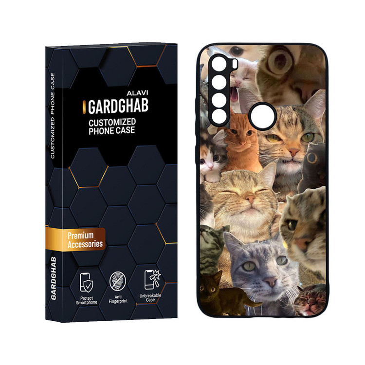 کاور گارد قاب علوی مدل دورژله ای حیوانات مناسب برای گوشی موبایل شیائومی Redmi Note 8
