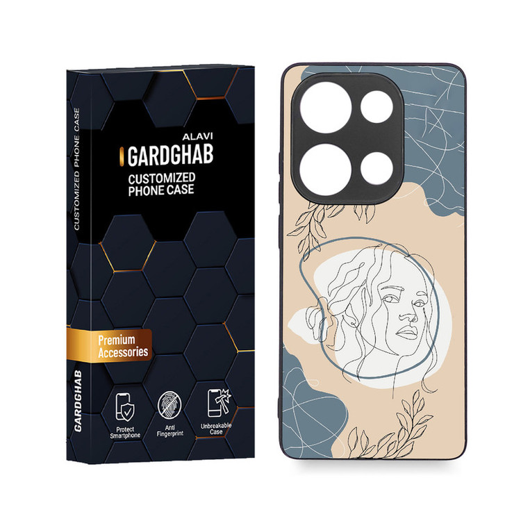 کاور گارد قاب علوی مدل دور ژله ای مناسب برای گوشی موبایل شیائومی Poco M6 Pro 4G