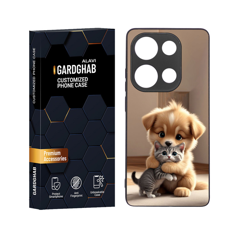 کاور گارد قاب علوی مدل دور ژله ای مناسب برای گوشی موبایل شیائومی Poco M6 Pro 4G