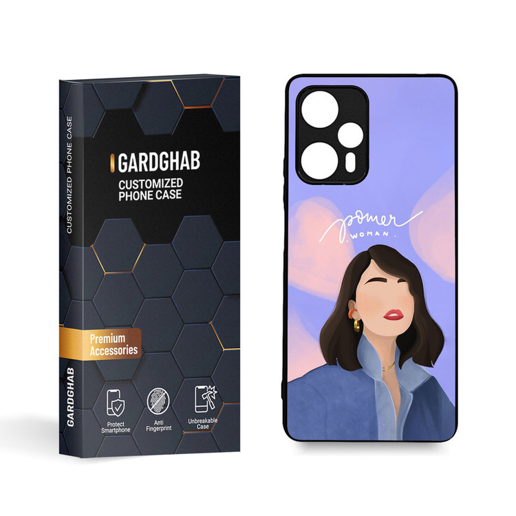 کاور گارد قاب مدل دخترانه مناسب برای گوشی موبایل شیائومی Redmi note 12 Turbo/Poco F5