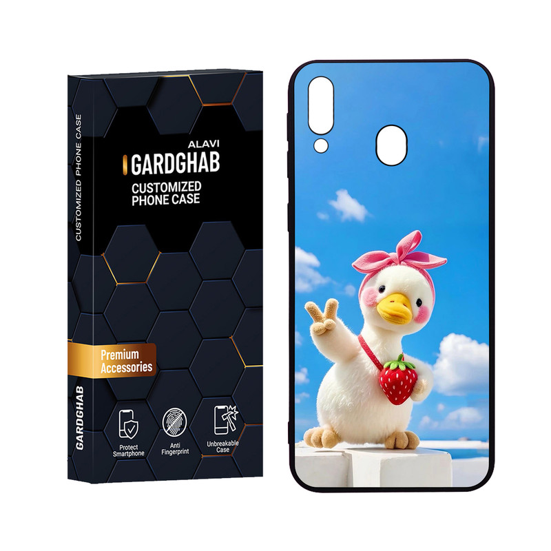 کاور گارد قاب علوی مدل Glass مناسب برای گوشی موبایل سامسونگ Galaxy M20