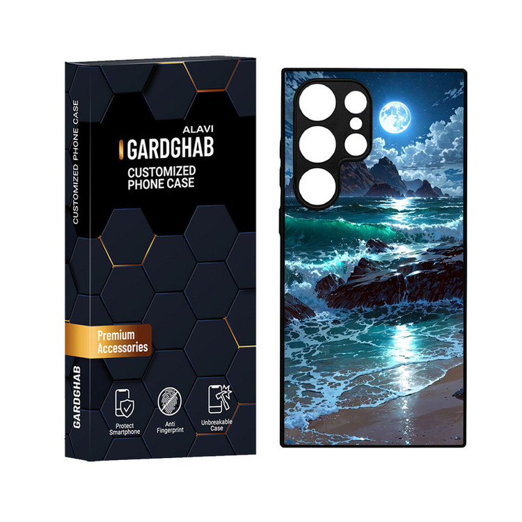 کاور گارد قاب علوی مدل دور ژله ای مناسب برای گوشی موبایل سامسونگ Galaxy S24 Ultra