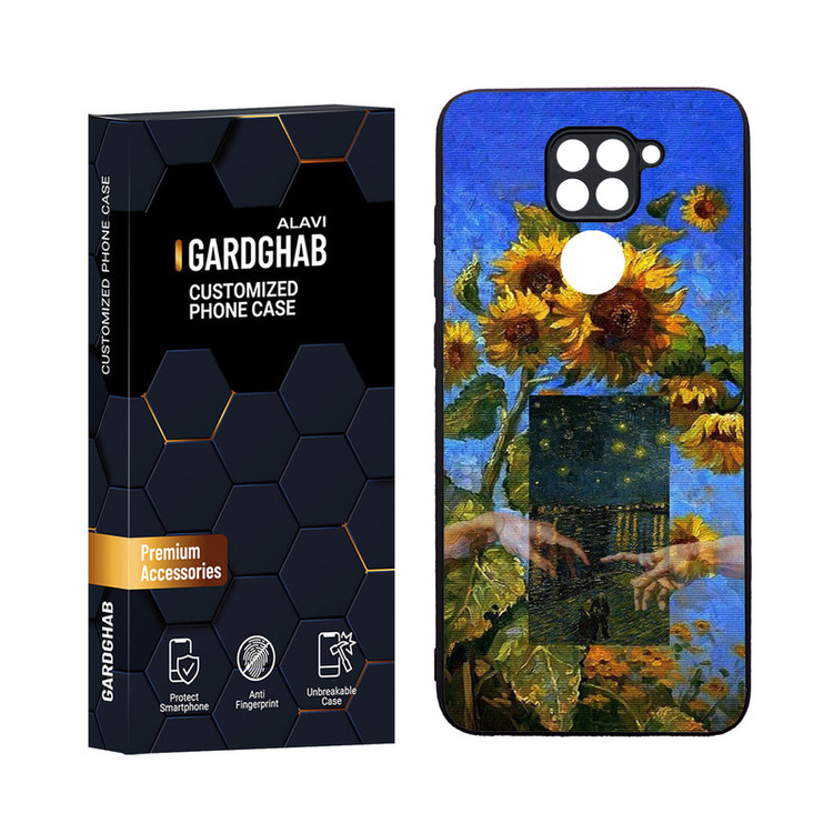 کاور گارد قاب مدل دورژله ای هنری مناسب برای گوشی موبایل شیائومی Redmi Note 9