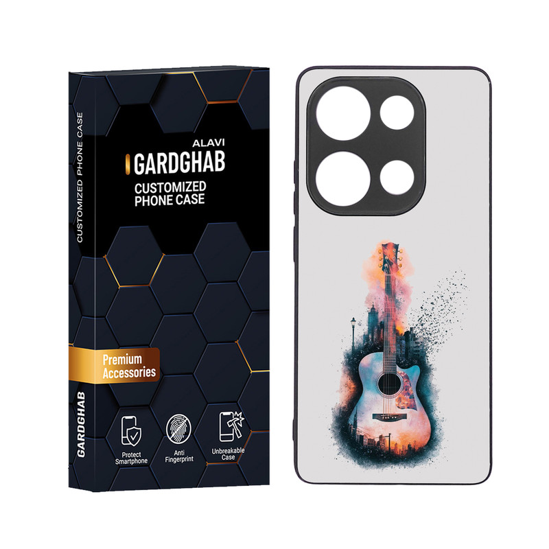 کاور گارد قاب علوی مدل دور ژله ای مناسب برای گوشی موبایل شیائومی Poco M6 Pro 4G