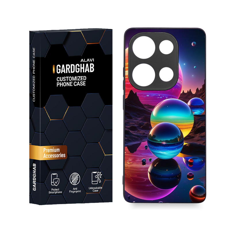 کاور گارد قاب علوی مدل دور ژله ای مناسب برای گوشی موبایل شیائومی Poco M6 Pro 4G