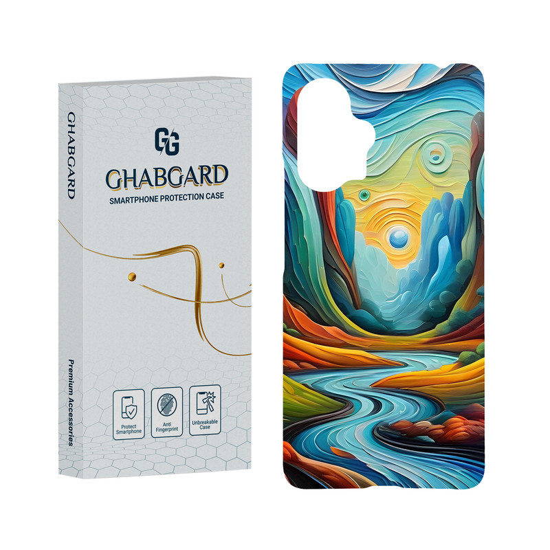 کاور قاب گارد مدل هنری مناسب برای گوشی موبایل شیائومی Poco F5 / Redmi Note 12 Turbo