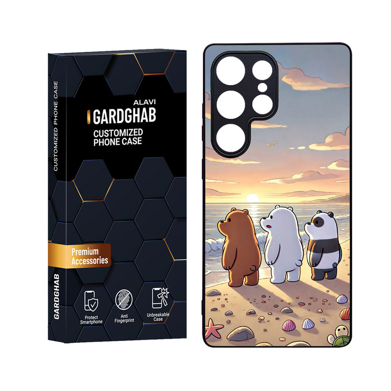 کاور گارد قاب علوی مدل Glass مناسب برای گوشی موبایل سامسونگ  Galaxy S25 Ultra