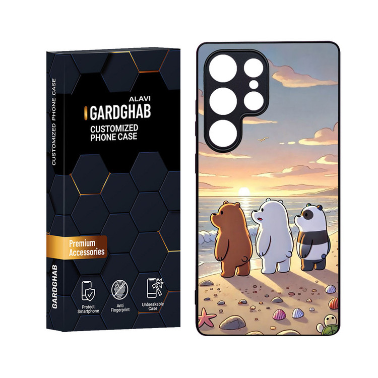 کاور گارد قاب علوی مدل Glass مناسب برای گوشی موبایل سامسونگ Galaxy S25 Ultra