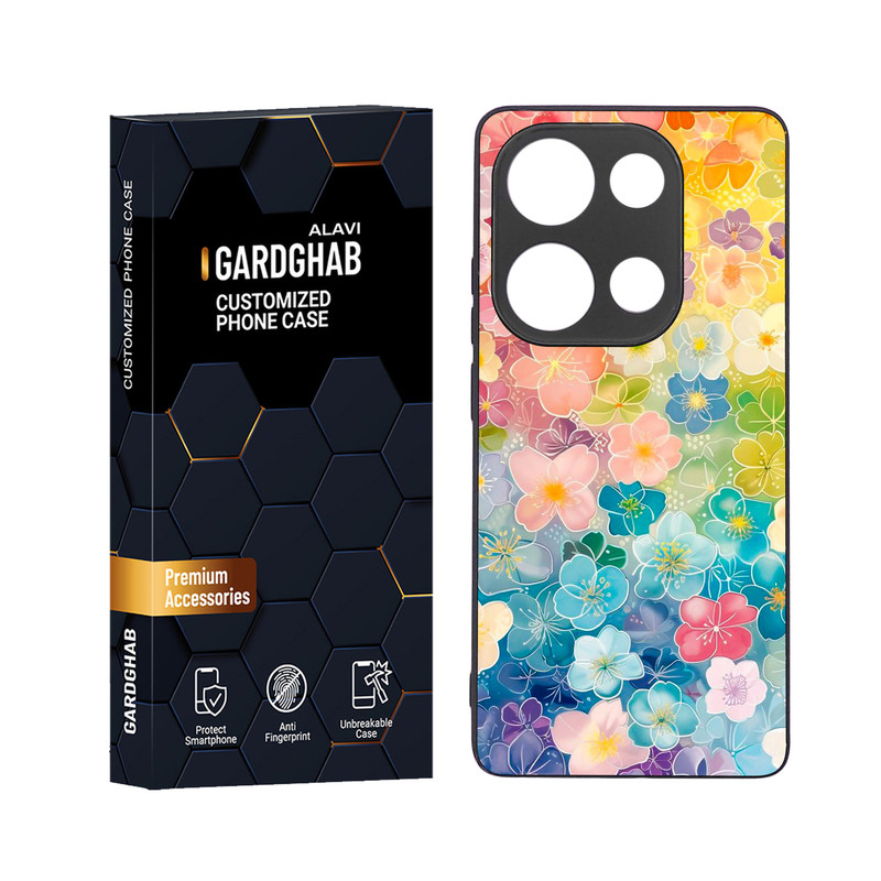 کاور گارد قاب علوی مدل دور ژله ای مناسب برای گوشی موبایل شیائومی Poco M6 Pro 4G