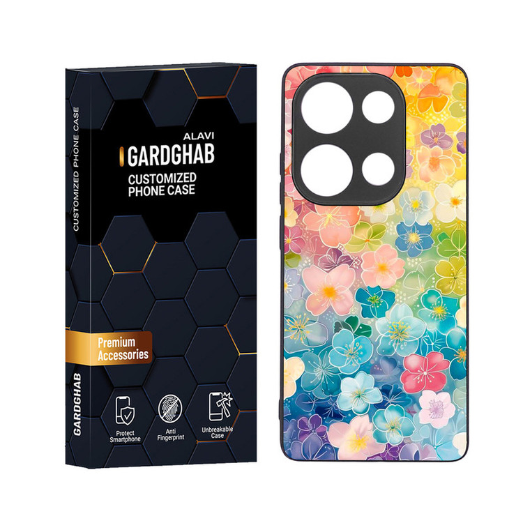 کاور گارد قاب علوی مدل دور ژله ای مناسب برای گوشی موبایل شیائومی Poco M6 Pro 4G