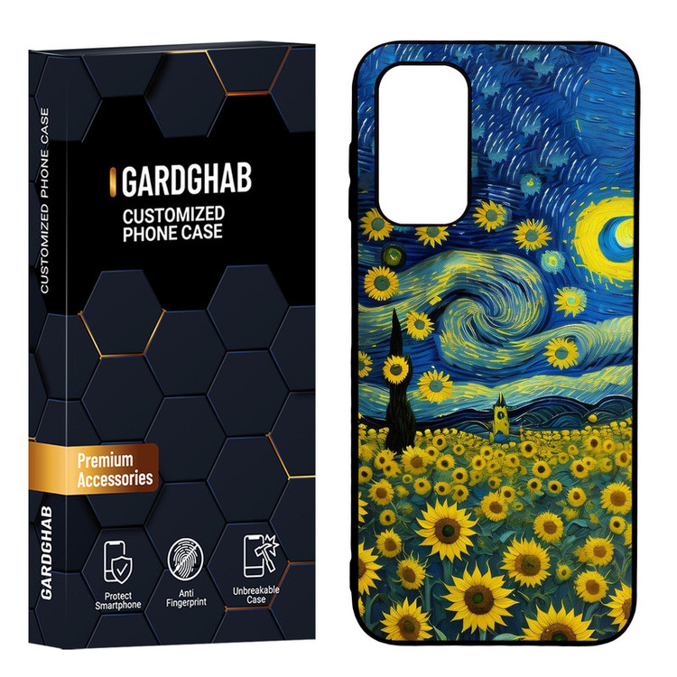 کاور گارد قاب مدل هنری مناسب برای گوشی موبایل سامسونگ Galaxy A14