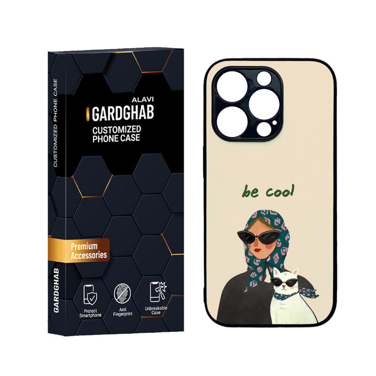 کاور گارد قاب علوی مدل دورژله ای فانتزی مناسب برای گوشی موبایل اپل iPhone 14 Pro Max
