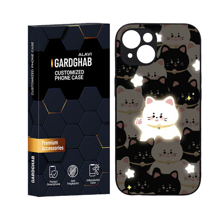 کاور گارد قاب علوی مدل دورژله ای فانتزی مناسب برای گوشی موبایل اپل iPhone 14