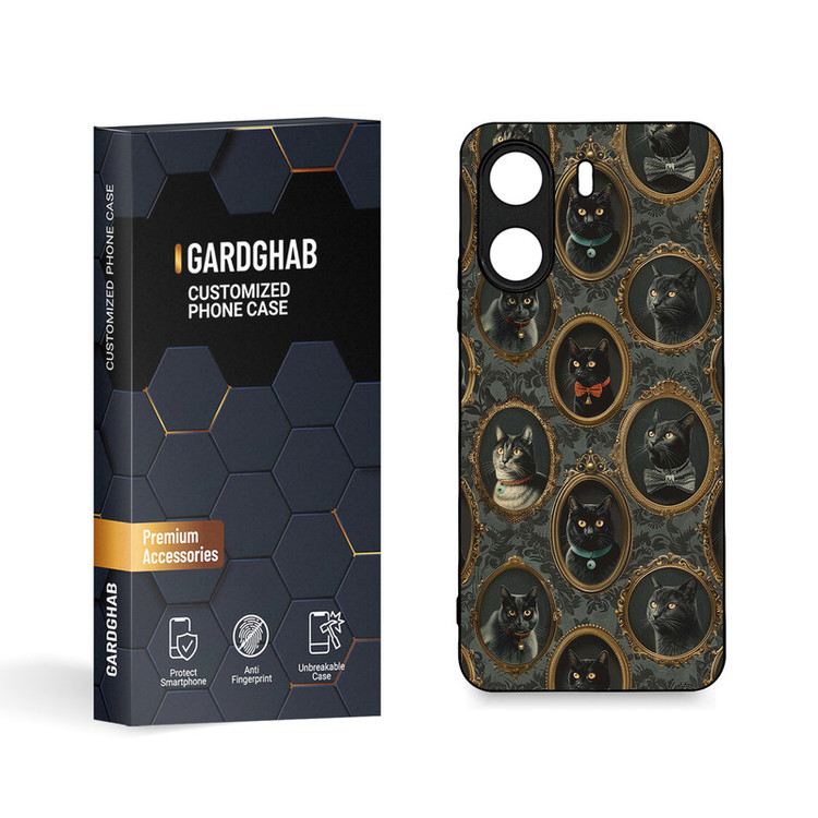 کاور گارد قاب مدل دورژله ای فانتزی مناسب برای گوشی موبایل شیائومی Poco C65 / Redmi 13c