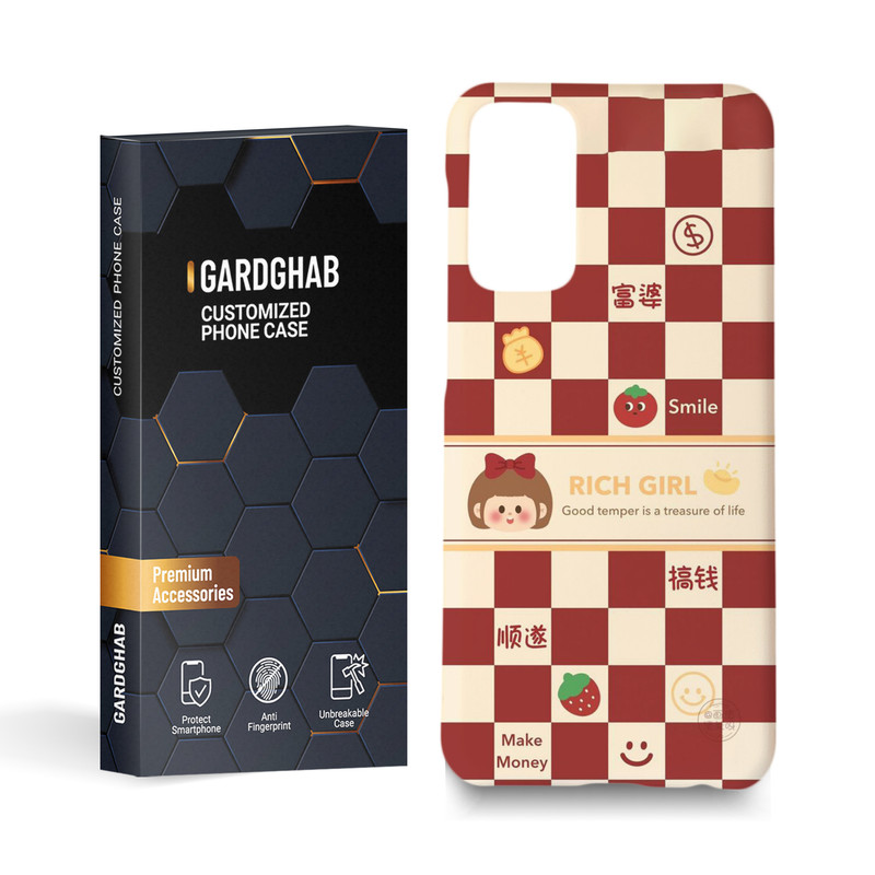 کاور گارد قاب مدل دخترانه مناسب برای گوشی موبایل سامسونگ galaxy m23 5g