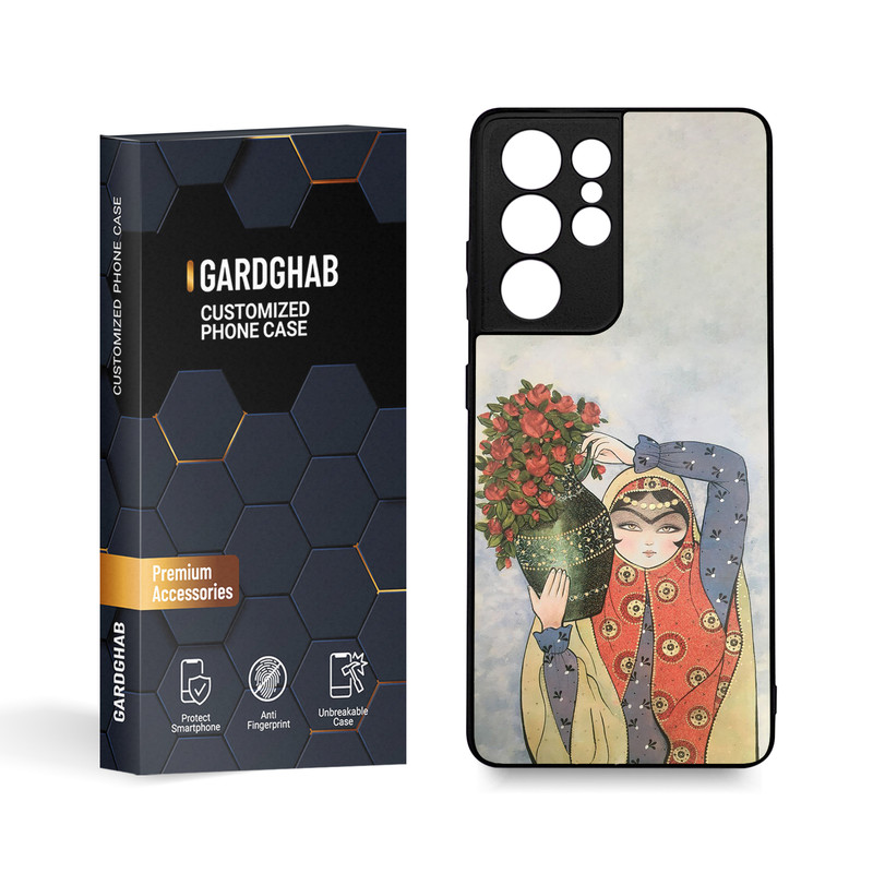 کاور گارد قاب مدل دخترانه مناسب برای گوشی موبایل  سامسونگ Galaxy S21 Ultra / S30 Ultra