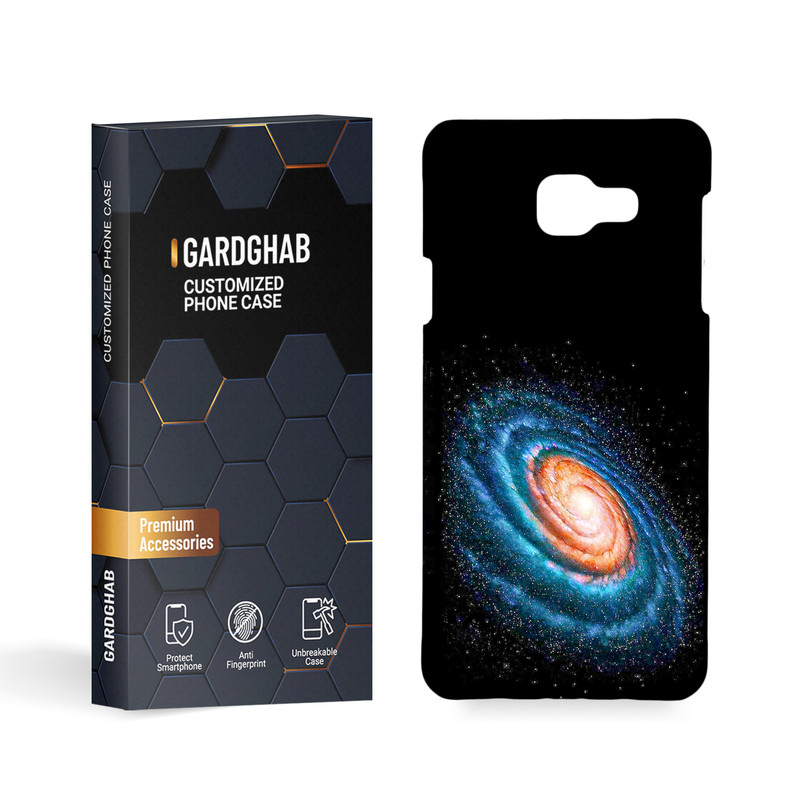 کاور گارد قاب مدل کهکشان مناسب برای گوشی موبایل سامسونگ Galaxy A7 2016 / A710