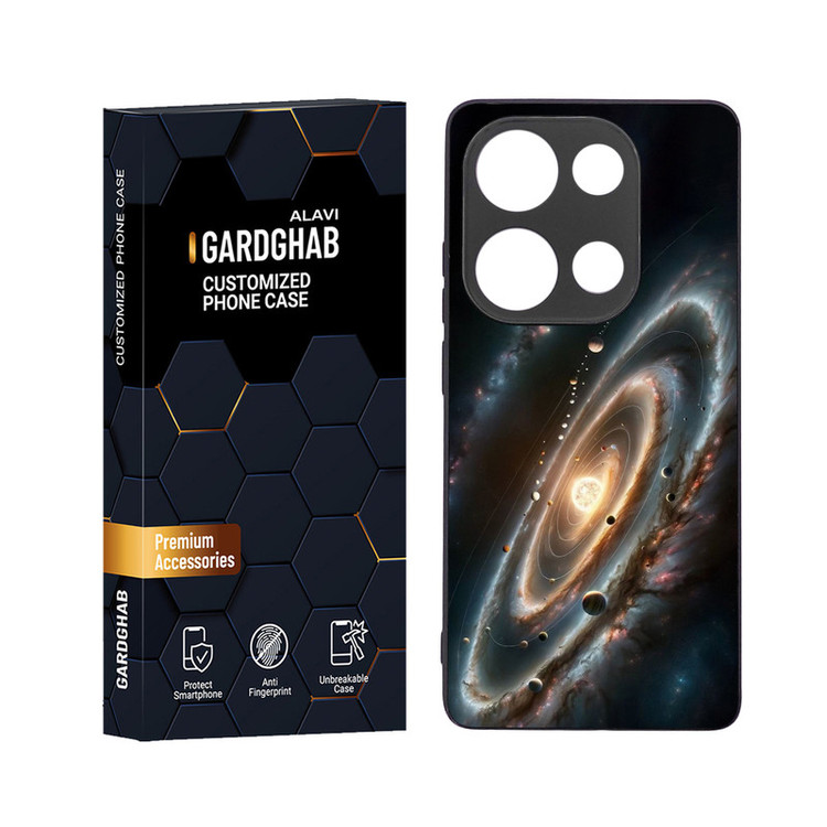 کاور گارد قاب علوی مدل دور ژله ای مناسب برای گوشی موبایل شیائومی Redmi Note 13 Pro 4G