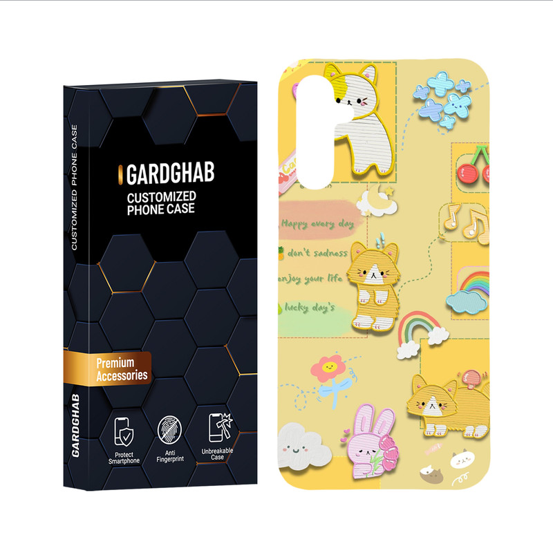 کاور گارد قاب مدل فانتزی مناسب برای گوشی موبایل سامسونگ Galaxy A34