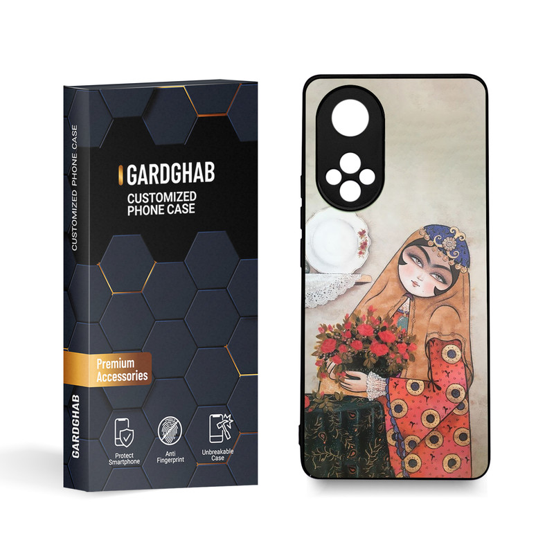 کاور گارد قاب مدل دخترانه مناسب برای گوشی موبایل آنر 50/Nova 9