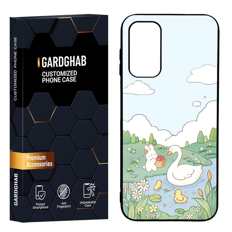 کاور گارد قاب مدل دور ژله ای فانتزی مناسب برای گوشی موبایل سامسونگ Galaxy A14