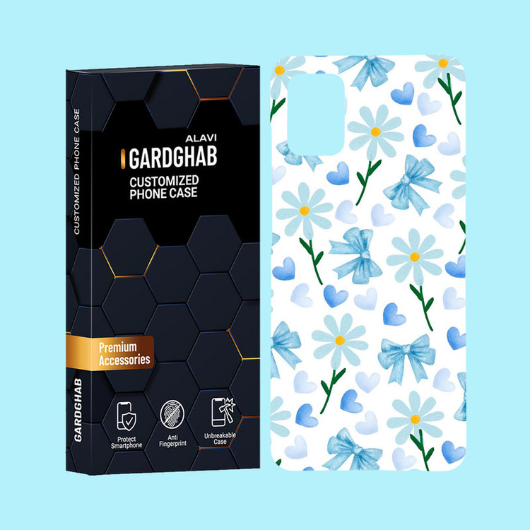 کاور گارد قاب علوی مدل گل مناسب برای گوشی موبایل سامسونگ Galaxy A31