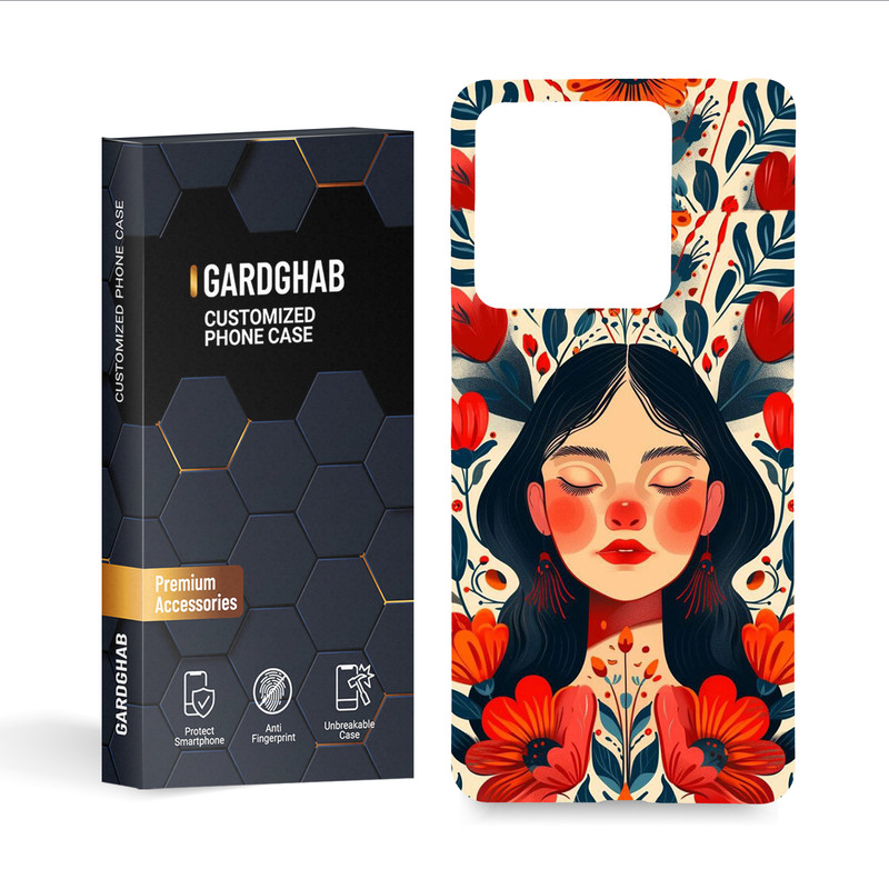 کاور گارد قاب مدل دخترانه مناسب برای گوشی موبایل شیائومی  Redmi Note 13 5G