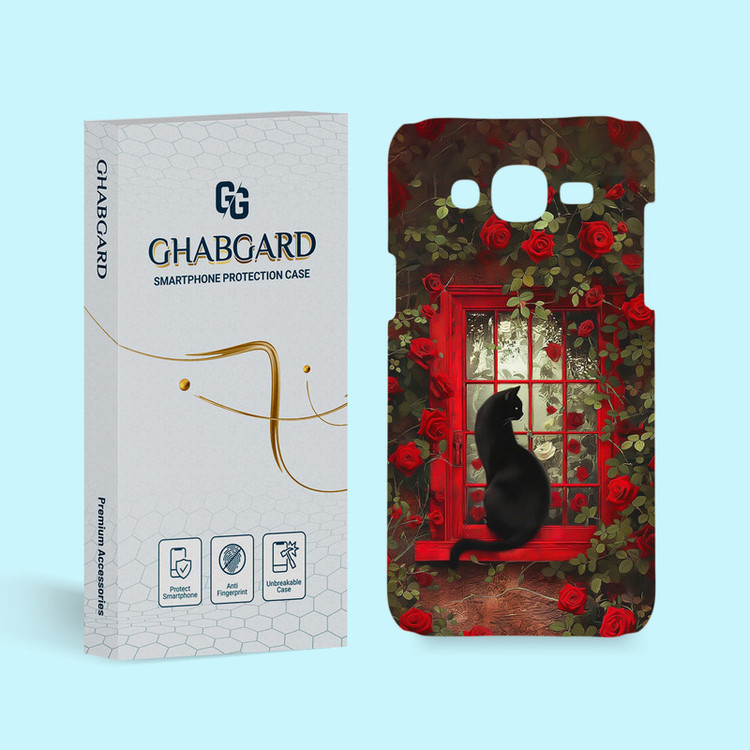 کاورکاور قاب گارد مدل دخترانه مناسب برای گوشی موبایل سامسونگ Galaxy J5 2015 / J500
