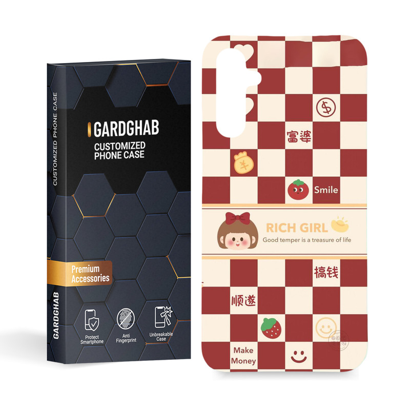 کاور گارد قاب مدل دخترانه مناسب برای گوشی موبایل سامسونگ  Galaxy A34 5g