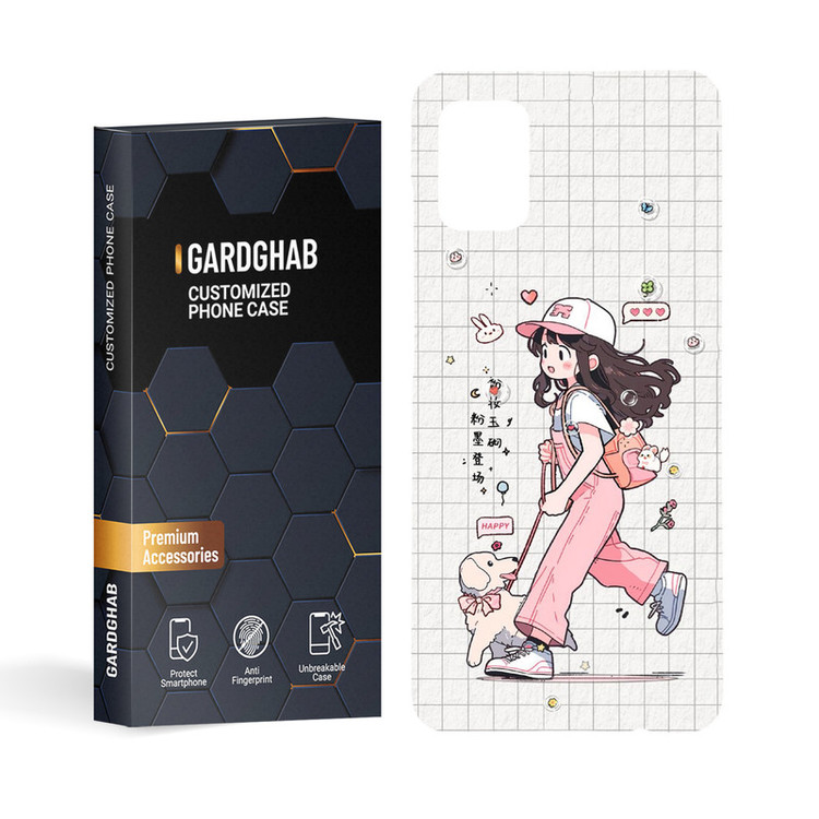 کاور گارد قاب مدل دخترانه مناسب برای گوشی موبایل سامسونگ Galaxy A51 / M40S / A515F
