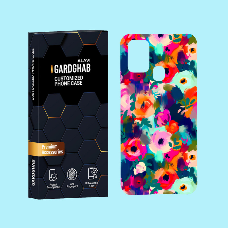 کاور گارد قاب علوی مدل هنری مناسب برای گوشی موبایل سامسونگ Galaxy M31