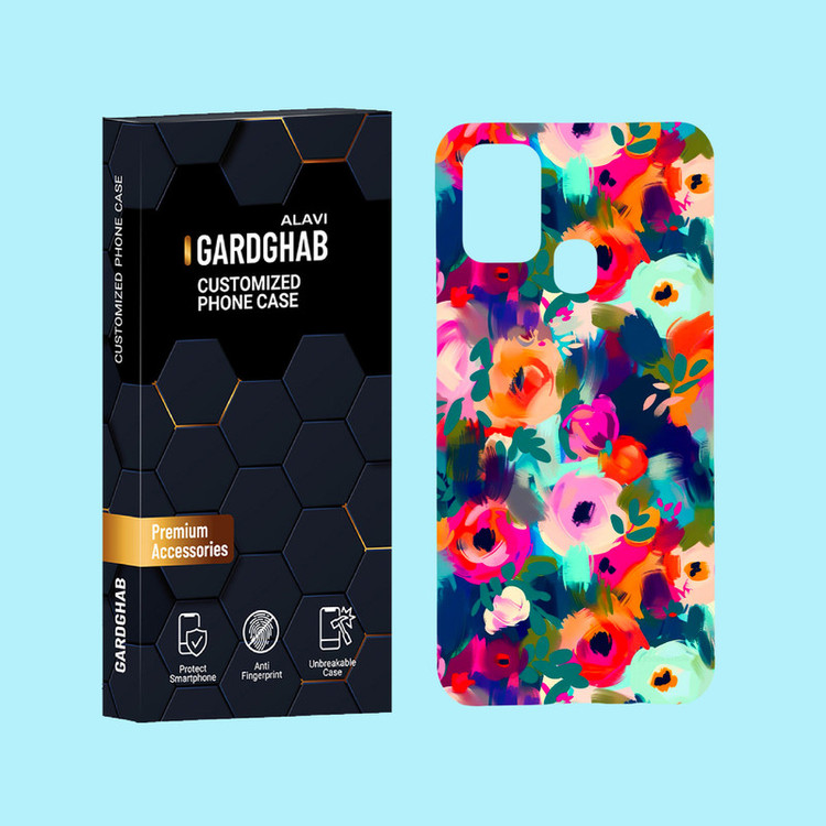 کاور گارد قاب علوی مدل هنری مناسب برای گوشی موبایل سامسونگ Galaxy M31