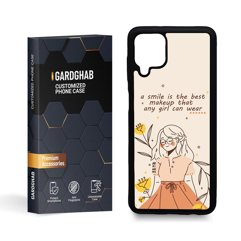 کاور گارد قاب مدل دخترانه مناسب برای گوشی موبایل سامسونگ galaxy A12