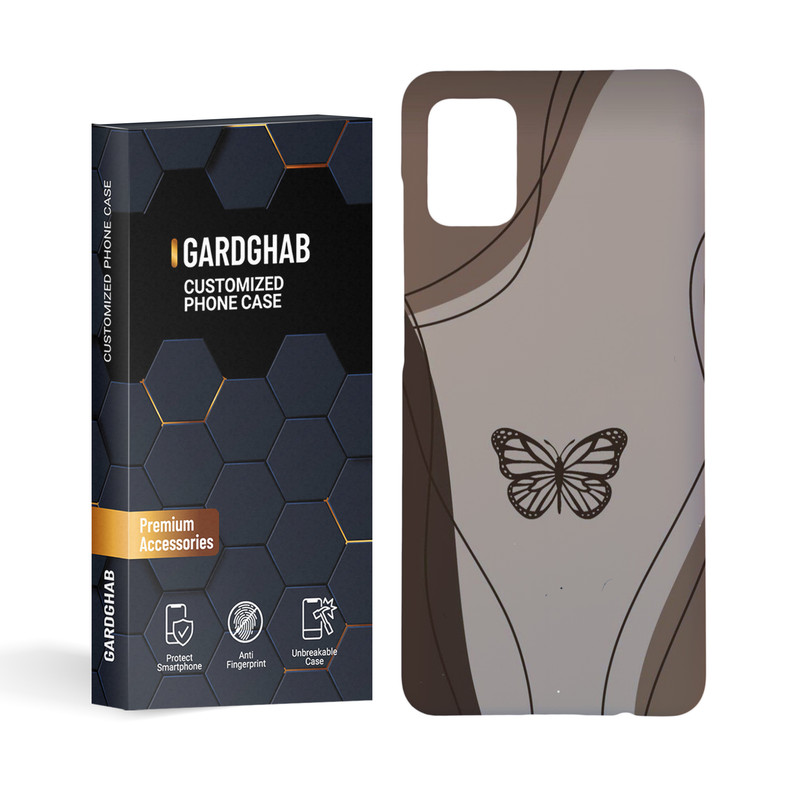 کاور گارد قاب مدل پروانه مناسب برای گوشی موبایل سامسونگ galaxy a51